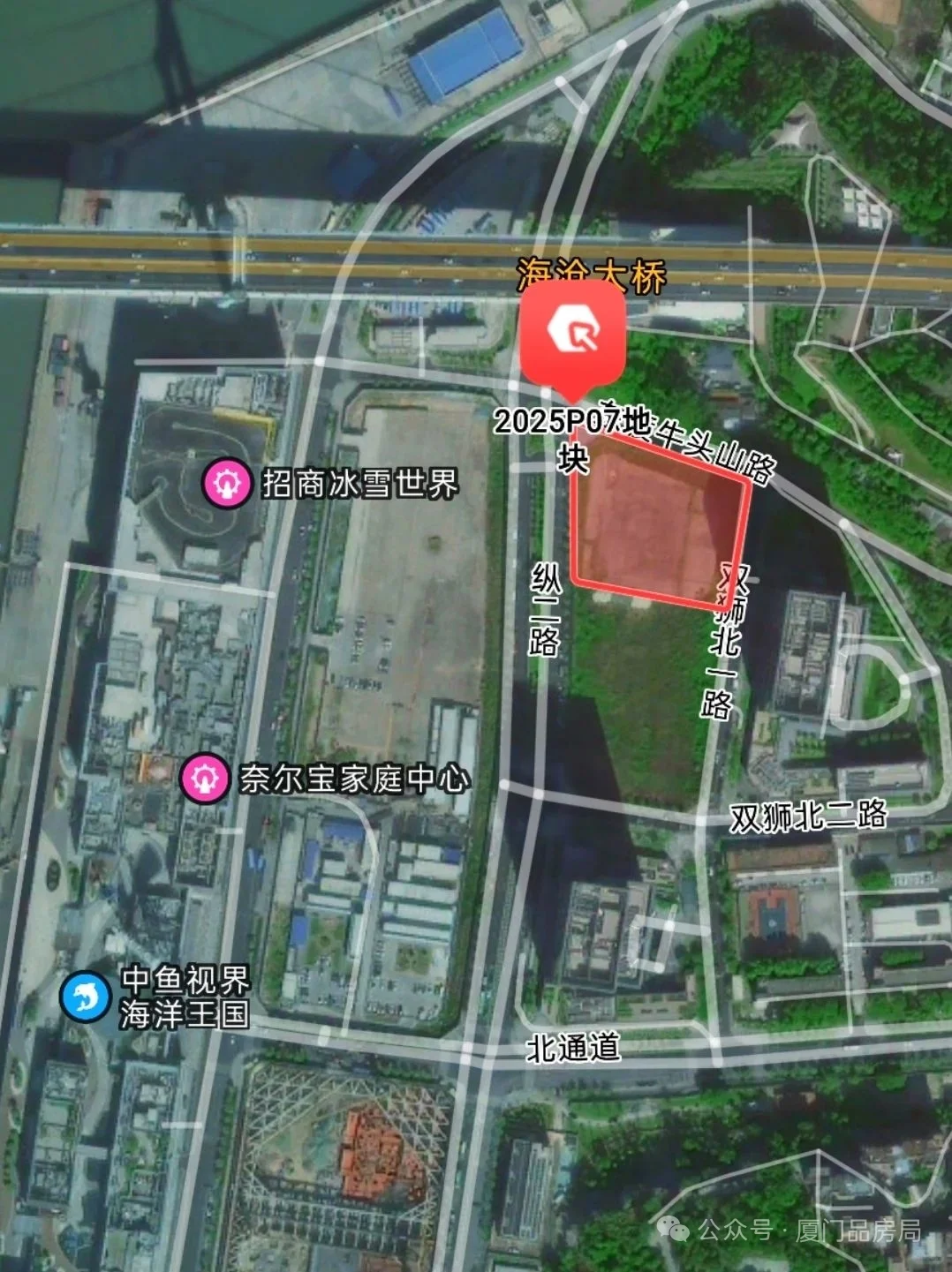 厦门将于7月22日出让一块岛内二类住宅用地