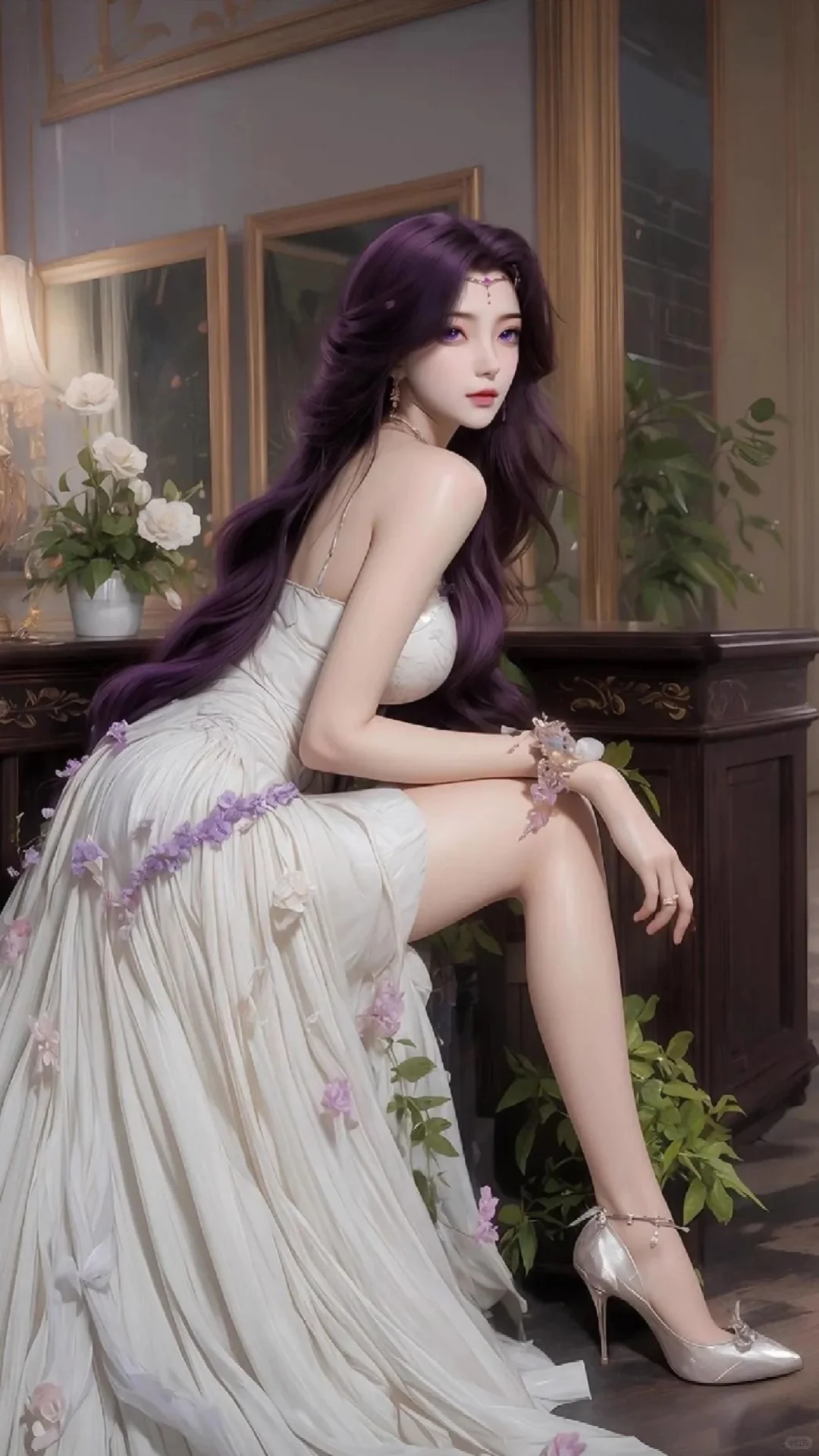 完美世界云曦，国漫美女ai绘画