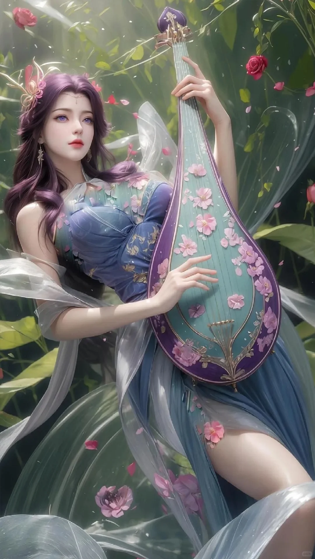 完美世界云曦，国漫美女ai绘画