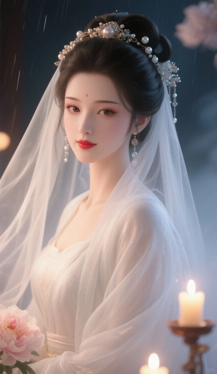这清新淡雅的气质——圣洁而妩媚👰！