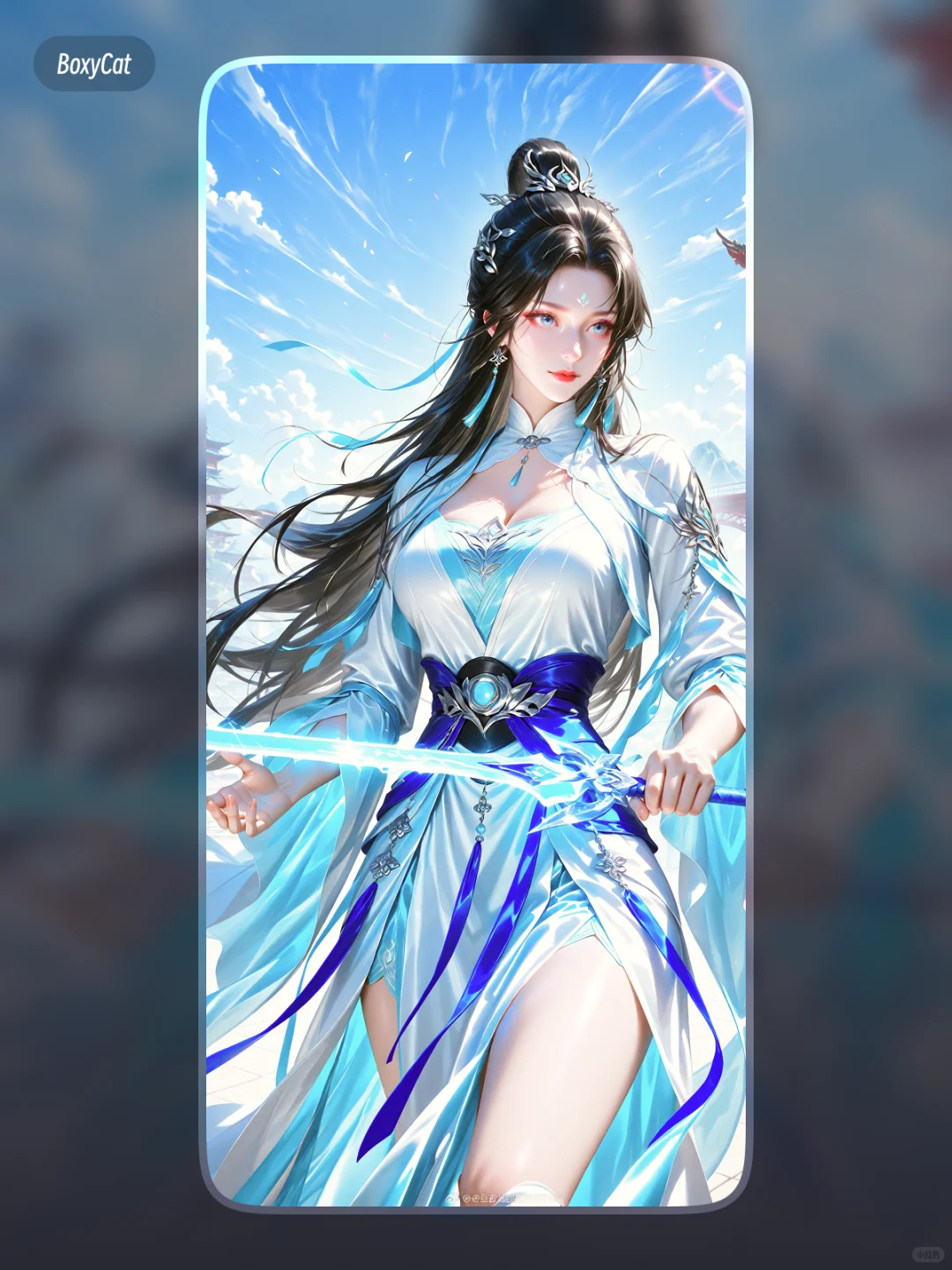 Vol.041_《诛仙》陆雪琪半写实手机壁纸