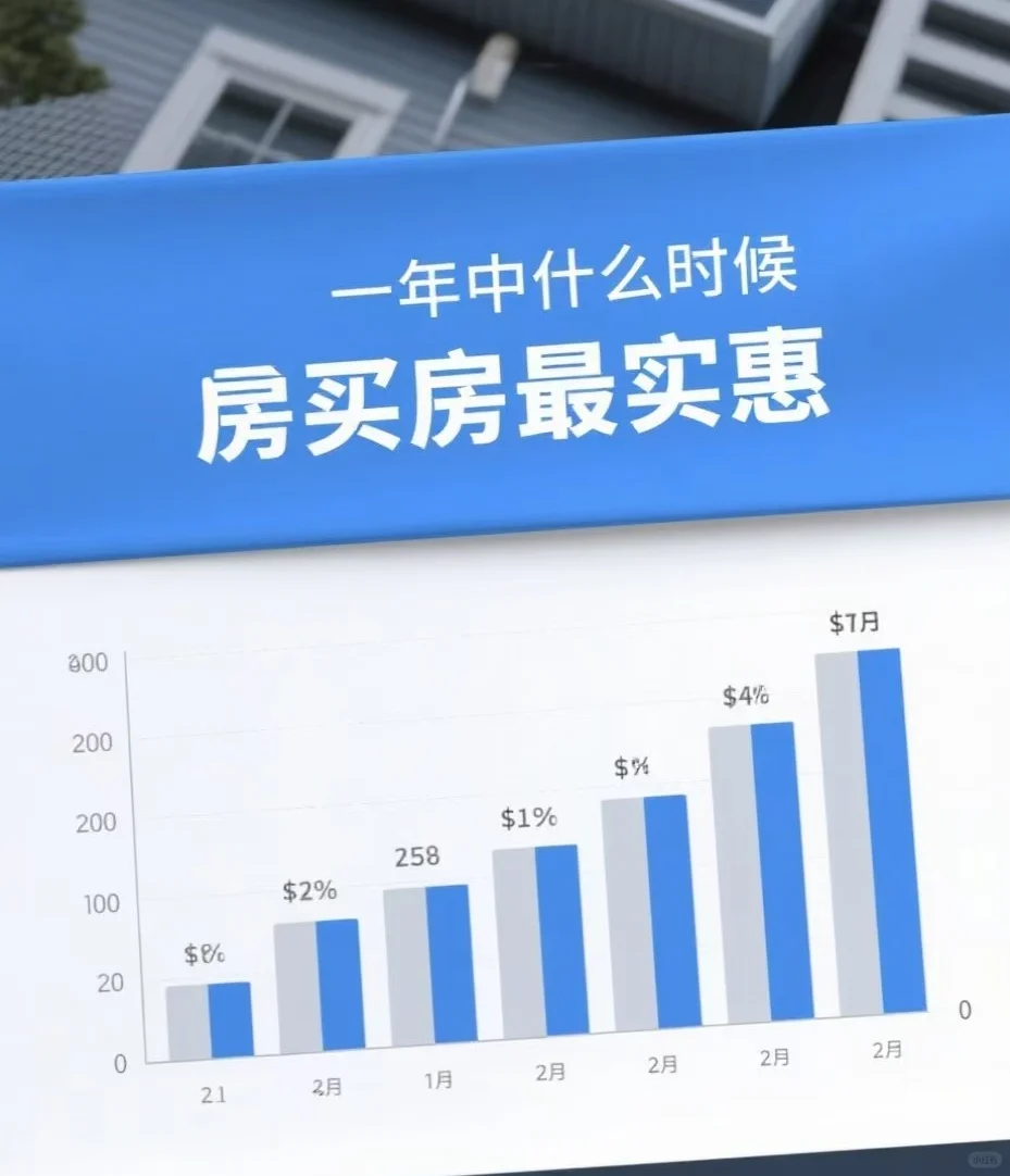新手购房，一年中什么时间最实惠