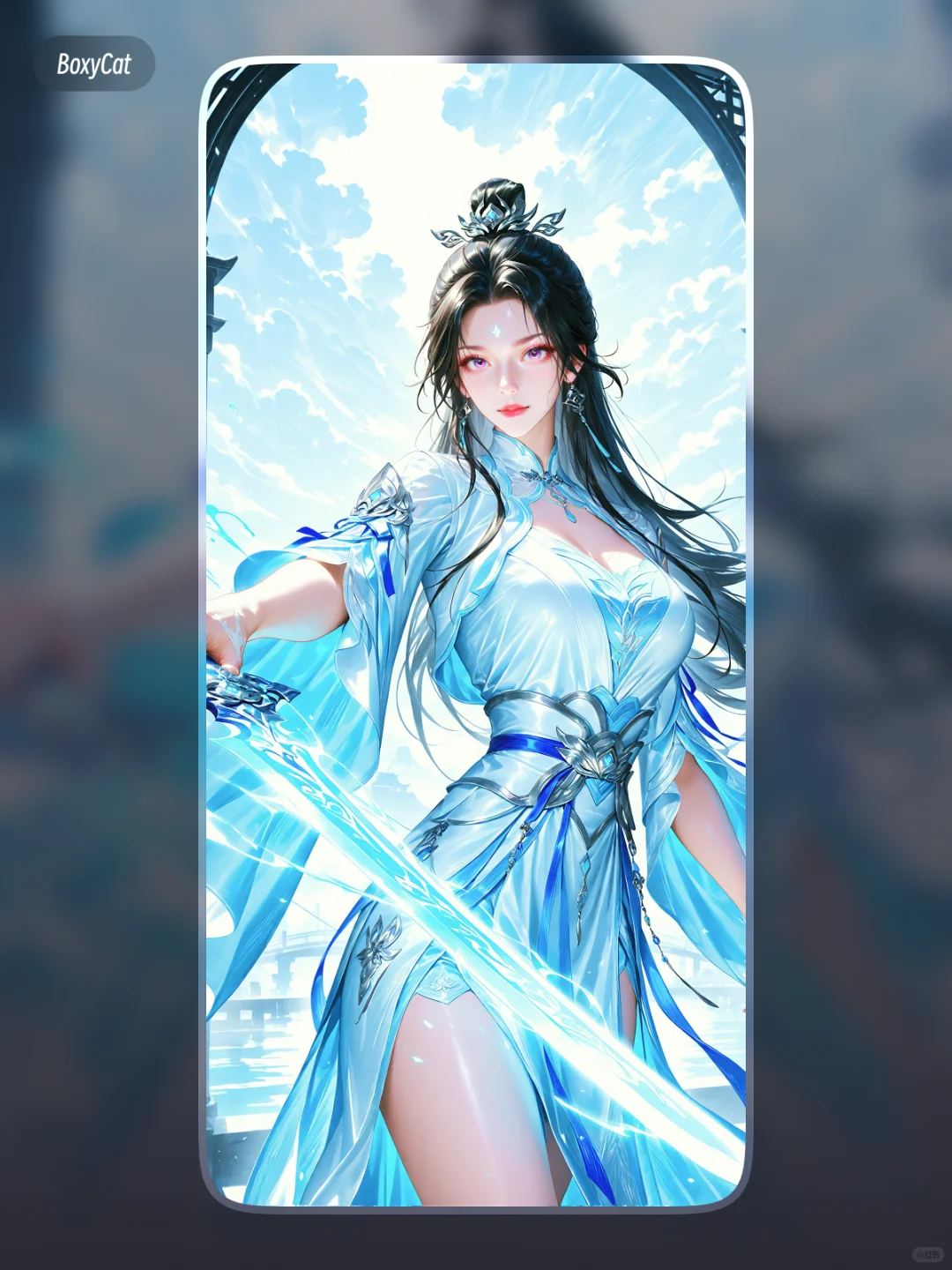 Vol.041_《诛仙》陆雪琪半写实手机壁纸