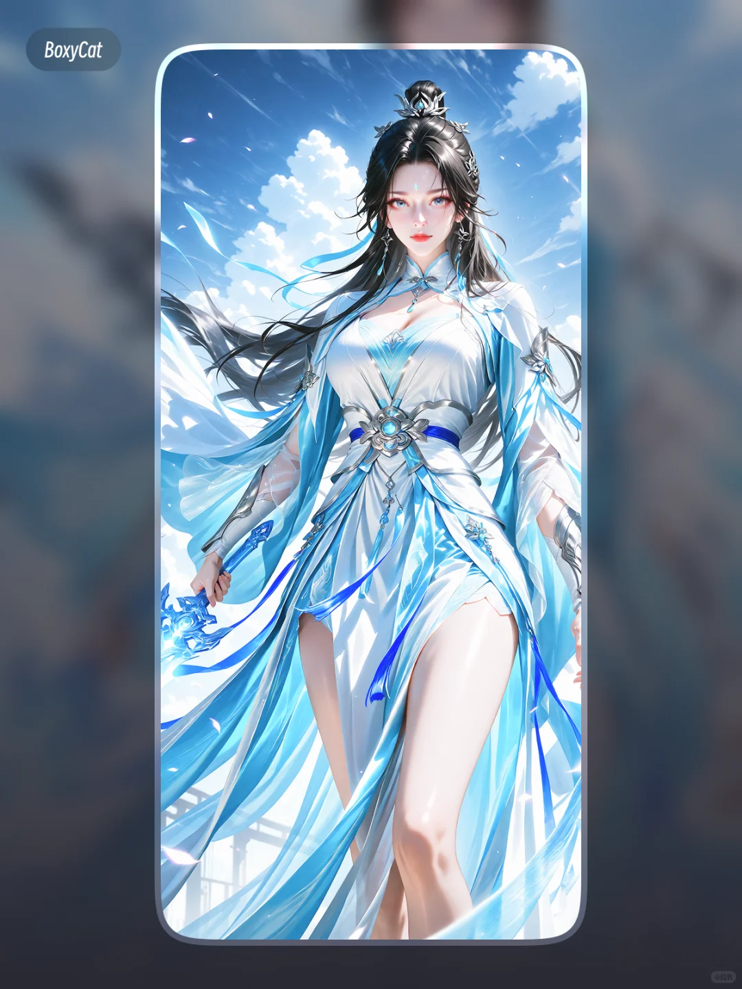 Vol.041_《诛仙》陆雪琪半写实手机壁纸