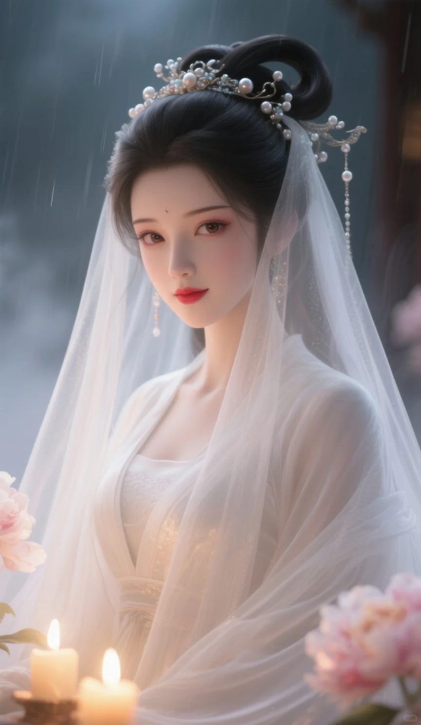 这清新淡雅的气质——圣洁而妩媚👰！