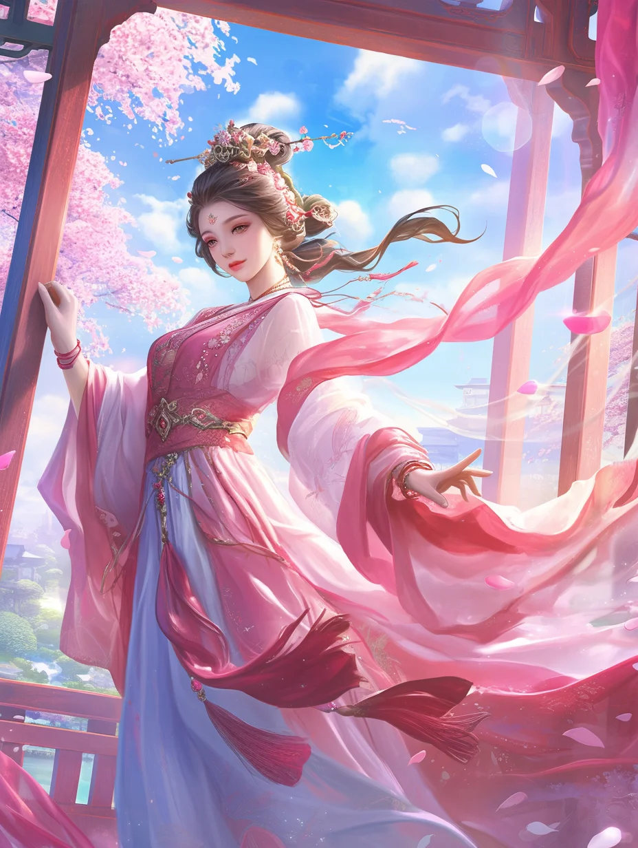 这张真的太仙了，是谁的梦中情图！