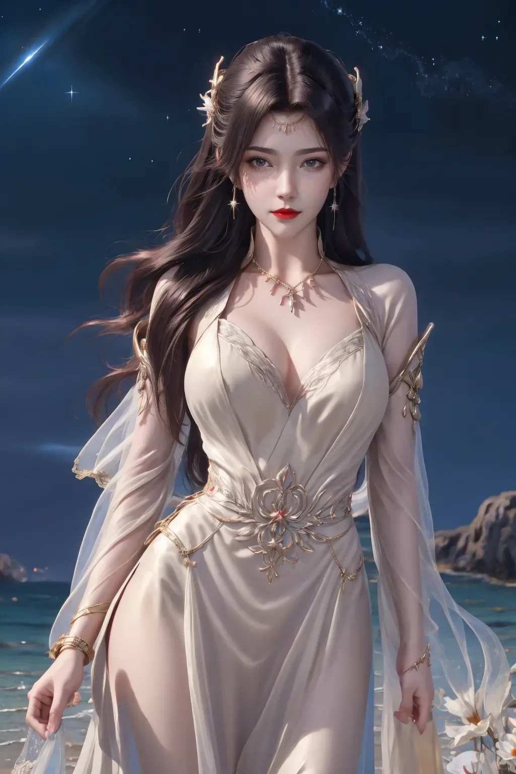 云韵 海边风情 变装