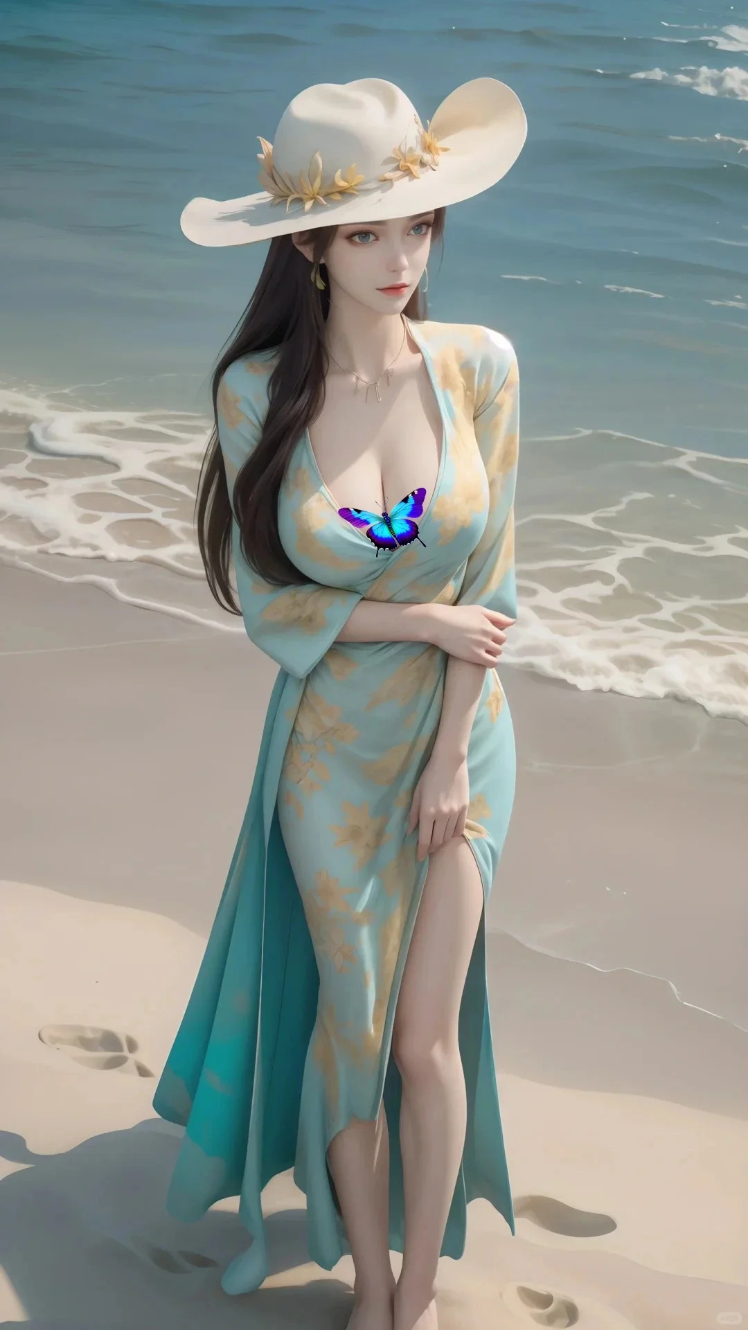 云韵 海边风情 变装