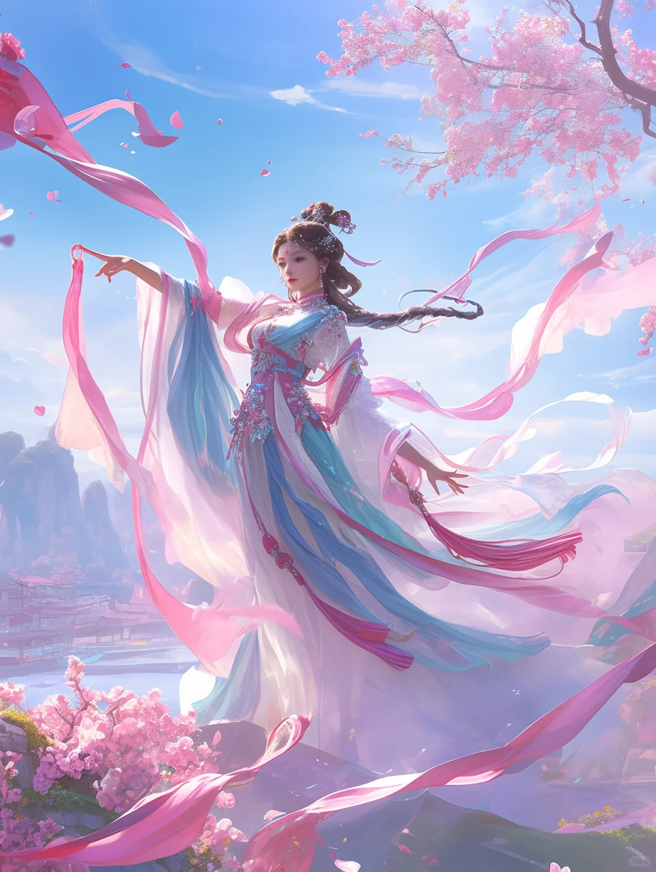这张真的太仙了，是谁的梦中情图！