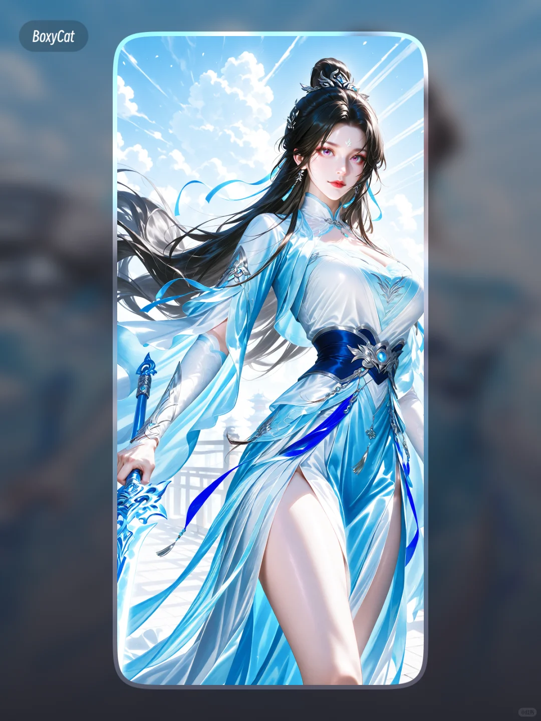 Vol.041_《诛仙》陆雪琪半写实手机壁纸