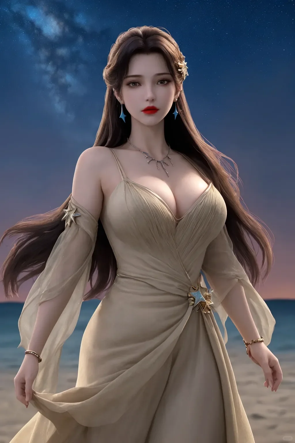 云韵 海边风情 变装