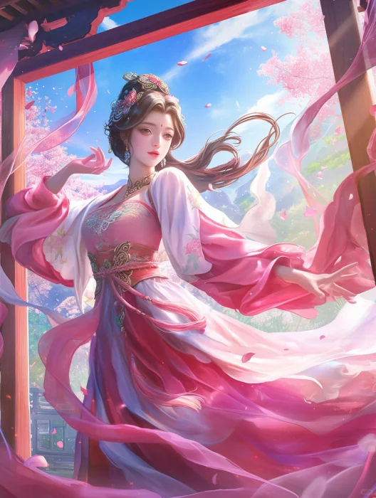 这张真的太仙了，是谁的梦中情图！