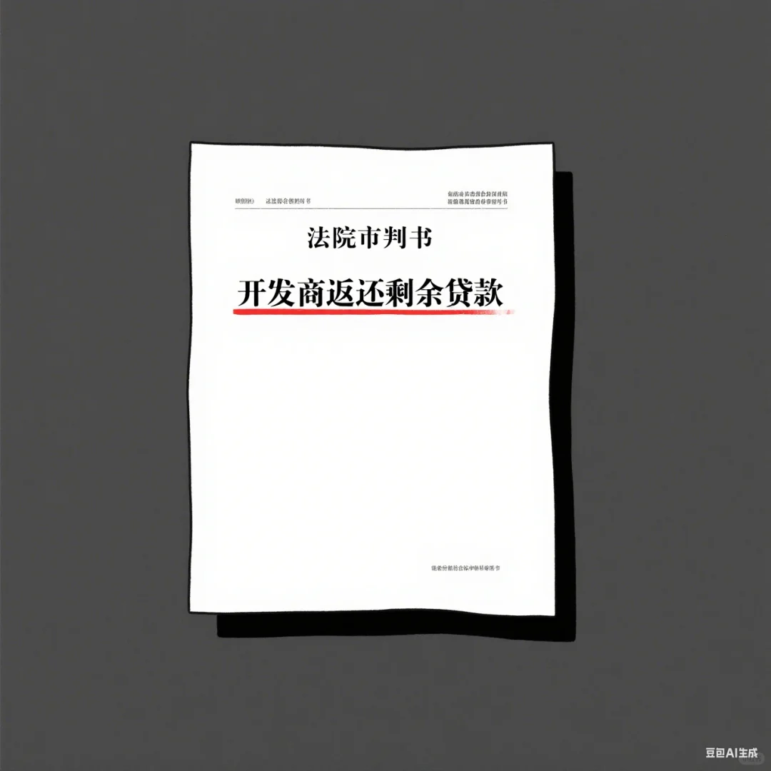 开发商交不了房？这笔钱该谁还？