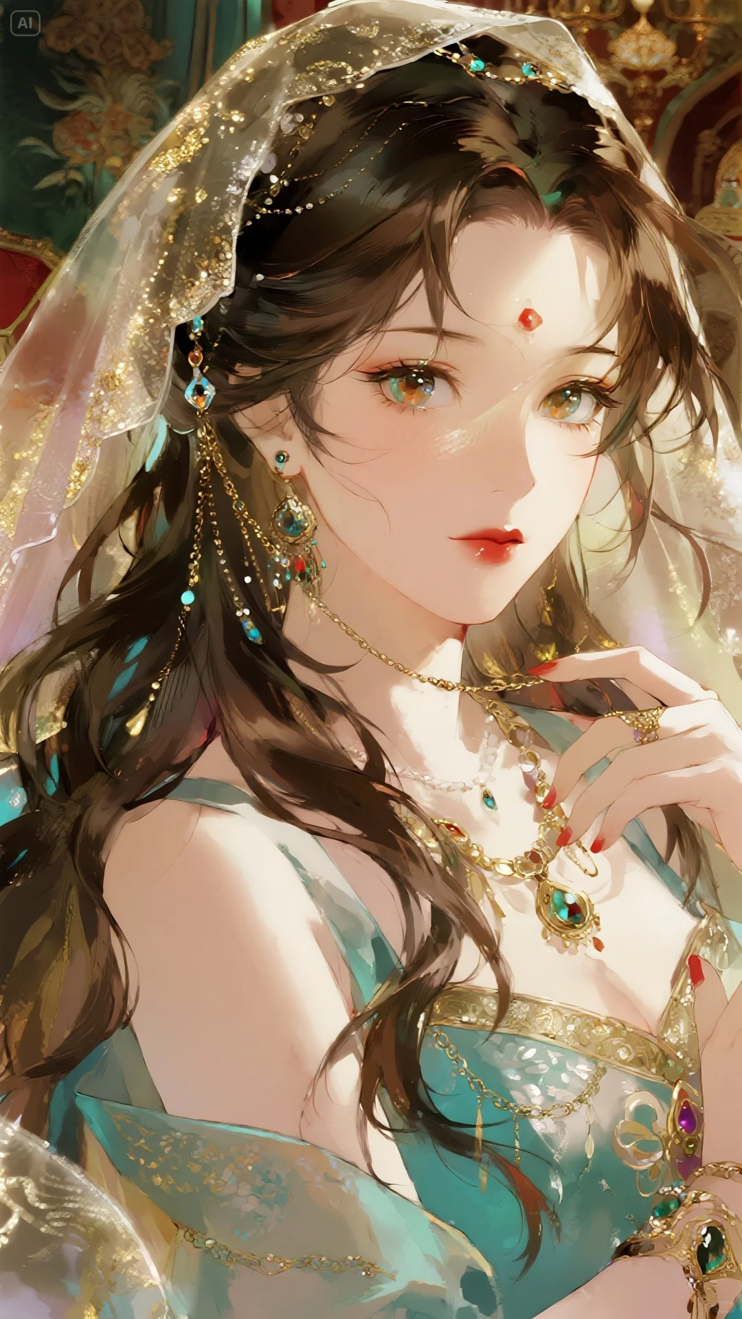 二次元 美丽的西域公主