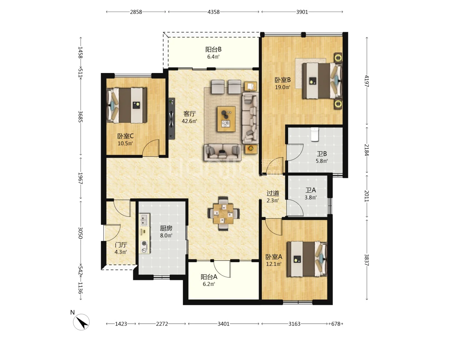 曾经150万，如今110万，有品味的洋房