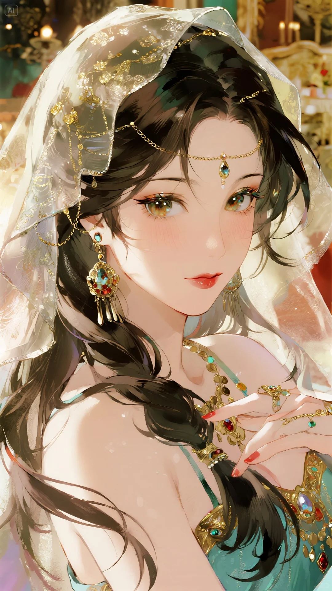 二次元 美丽的西域公主