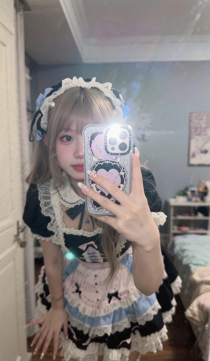 被我的lolita衣服宠幸了～