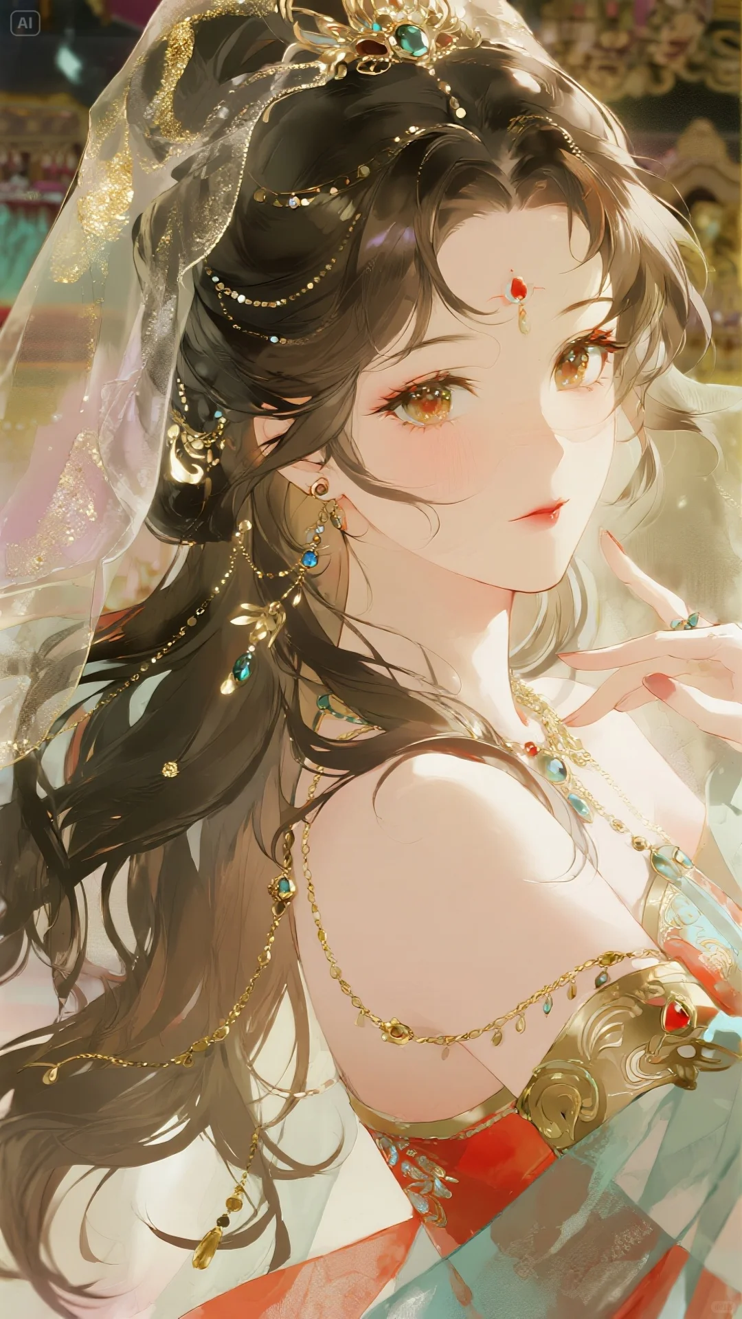 二次元 美丽的西域公主