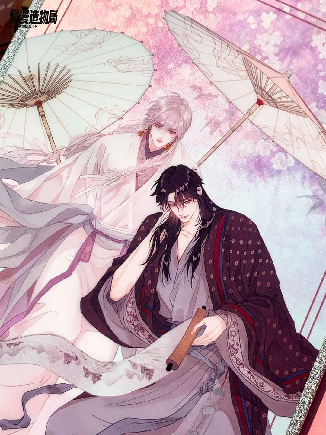 我和你，最天生一对🌺落花赠美人~