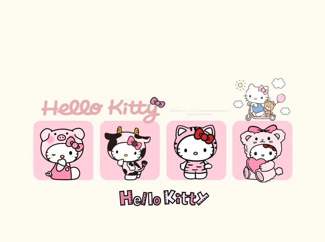 HelloKitty电脑壁纸+桌面