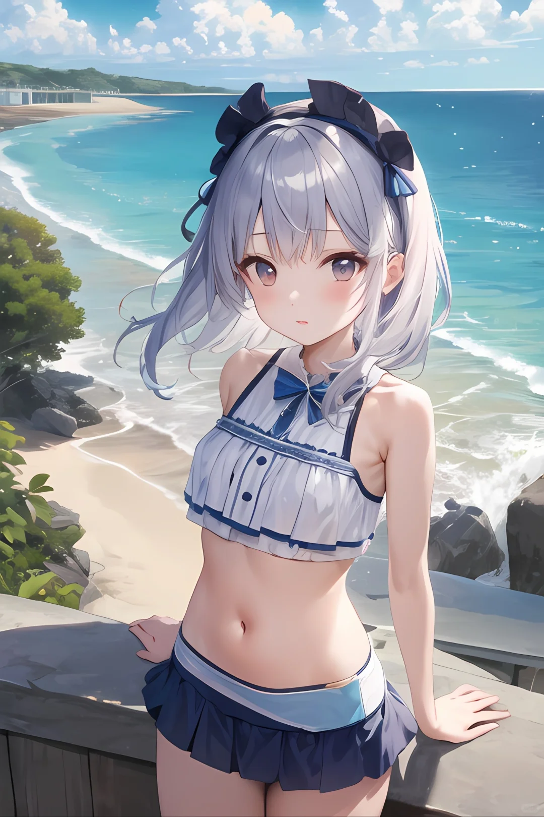 ai眼中的海边
