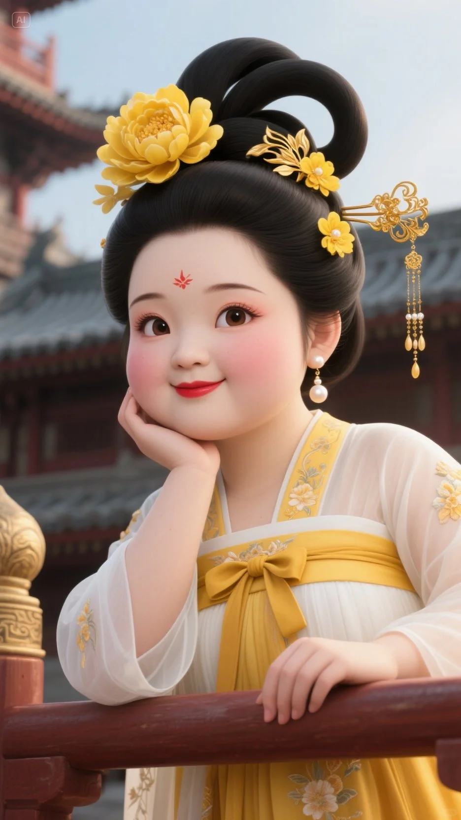 有一个姑娘叫唐朝胖小美