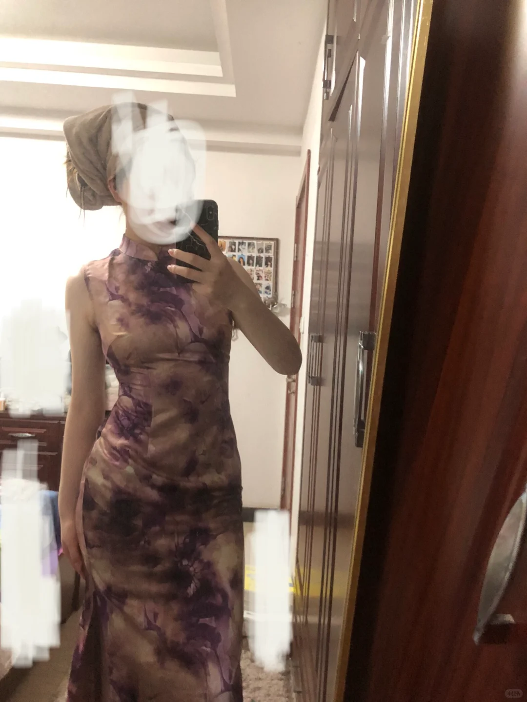 老婆们三选一！！留哪件旗袍呀