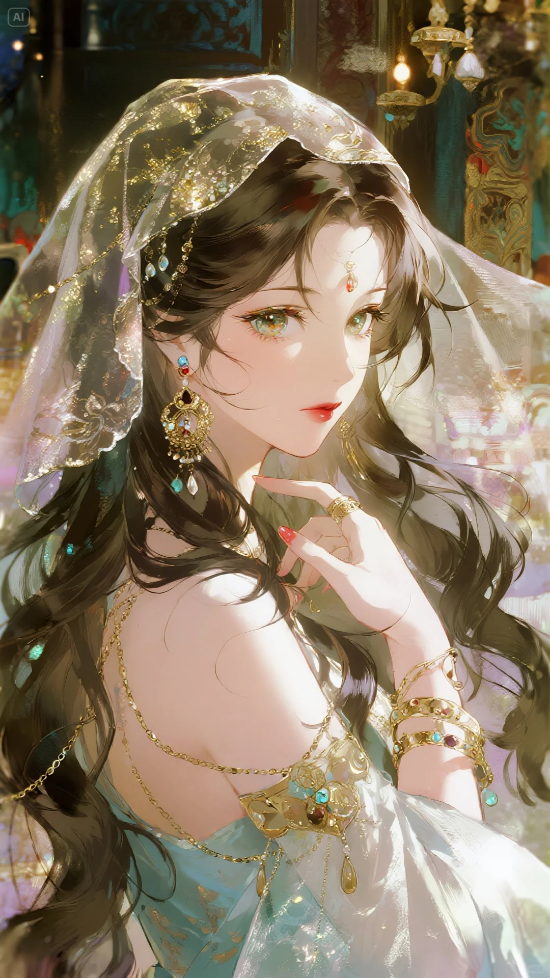 二次元 美丽的西域公主