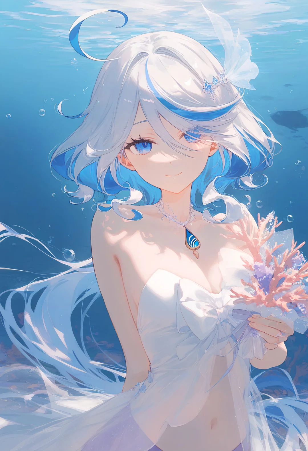 原神芙宁娜｜水中の结婚式