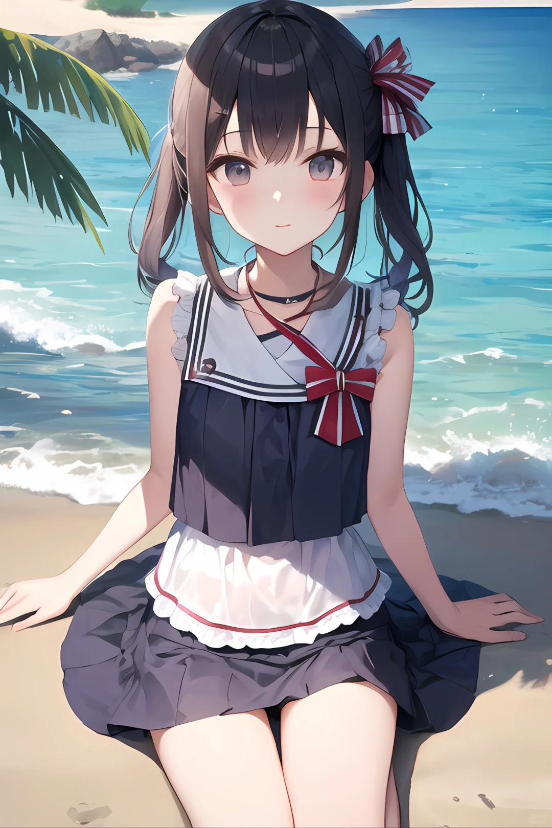 ai眼中的海边
