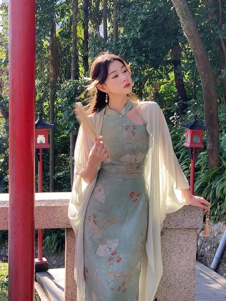 这也太美了吧，旗袍yyds～