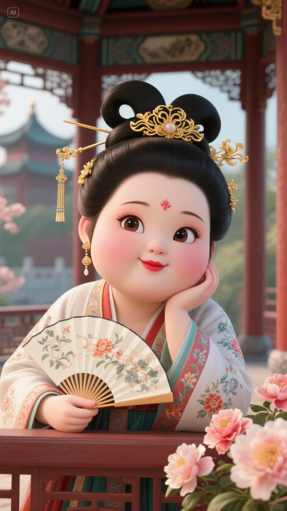 有一个姑娘叫唐朝胖小美