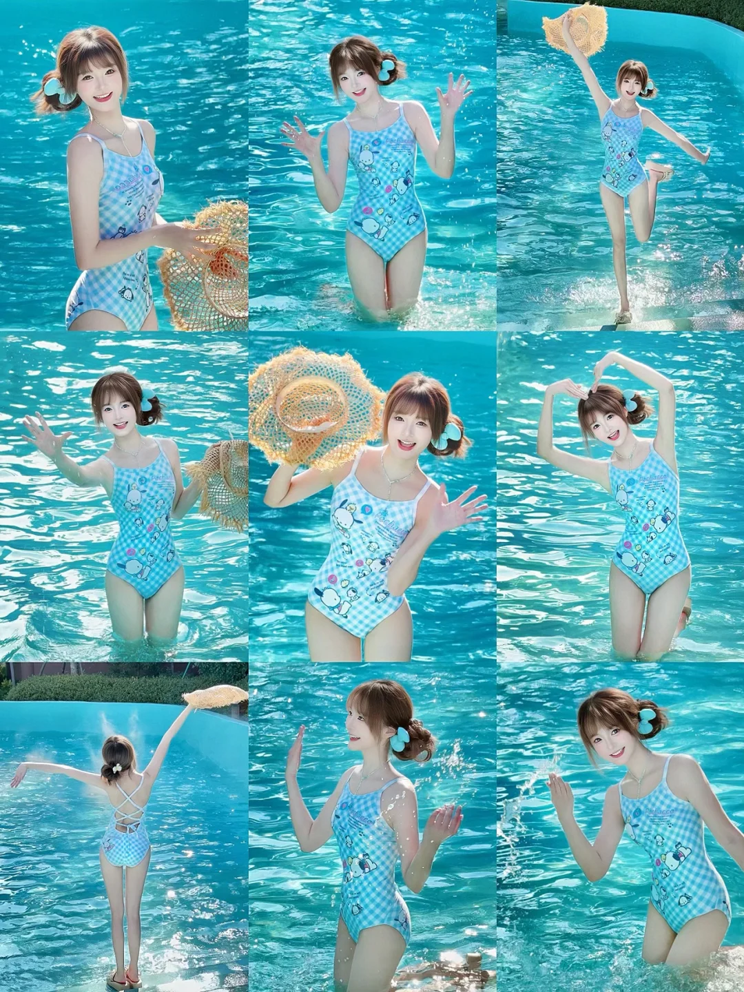 夏日玩水💦存一些泳池拍照姿势📸