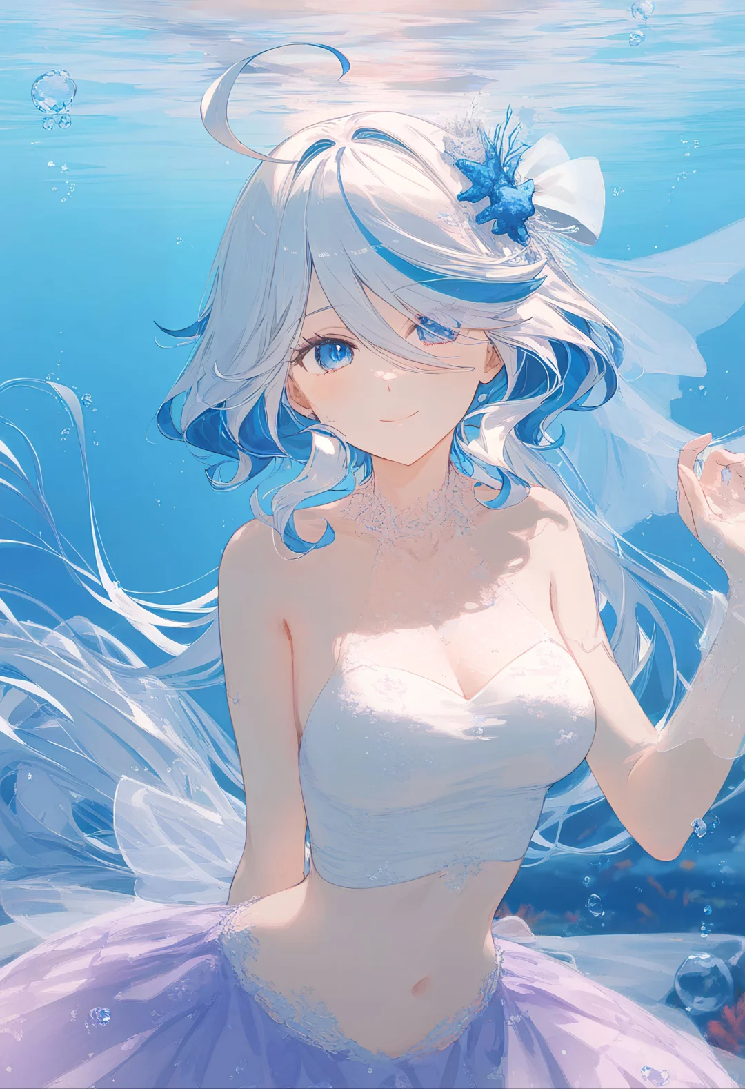 原神芙宁娜｜水中の结婚式