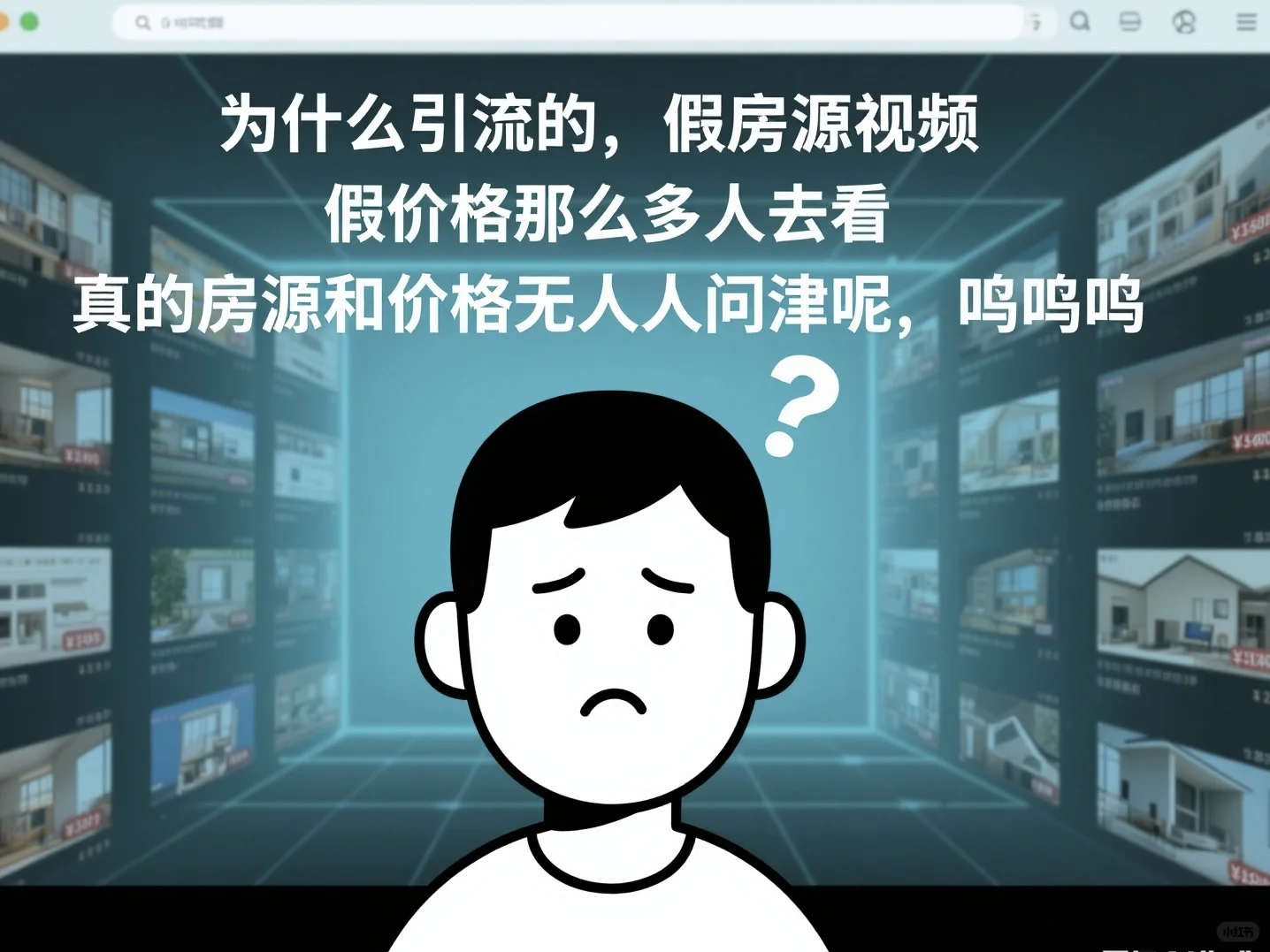 看房怎么这么难啊