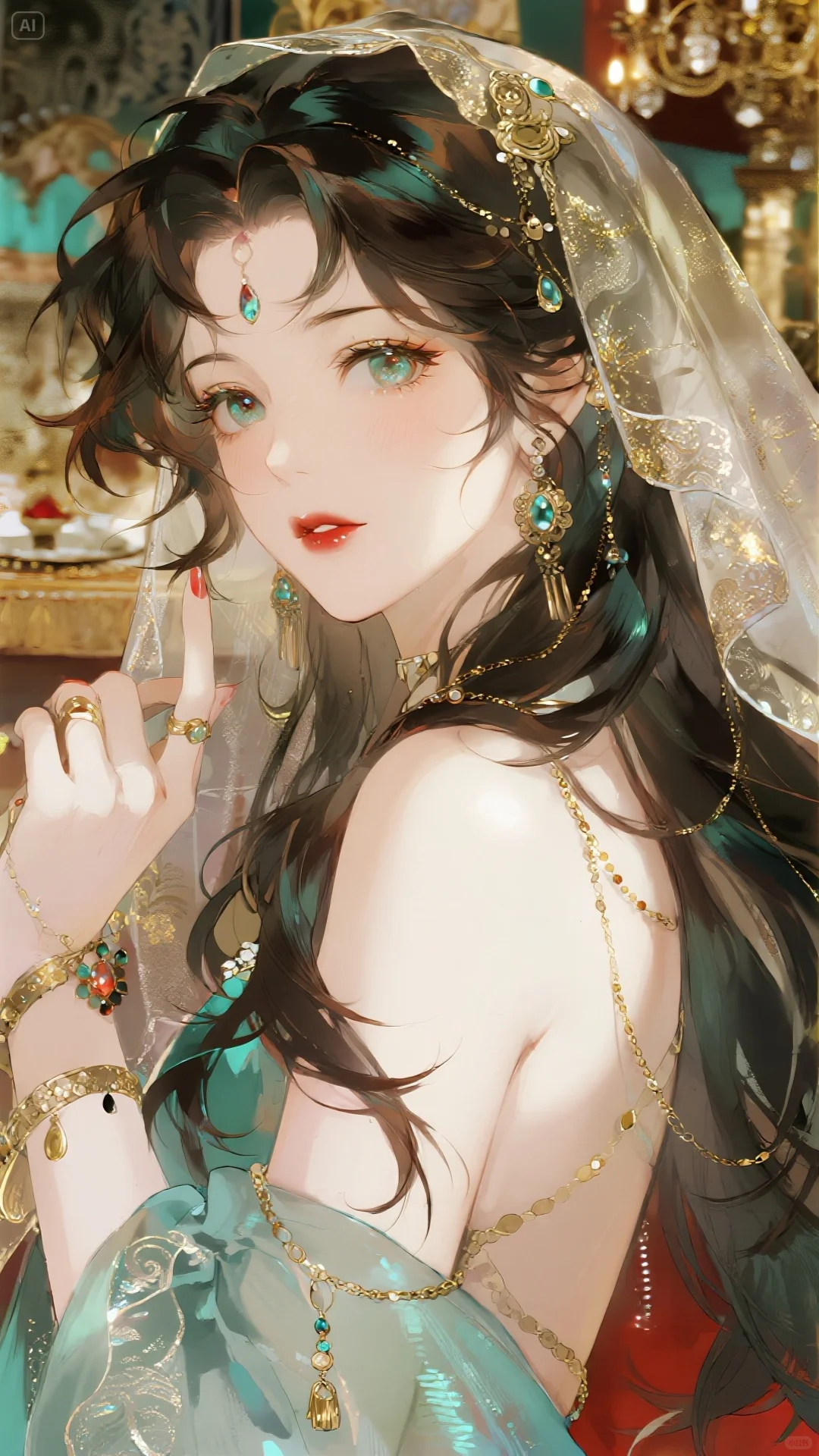 二次元 美丽的西域公主