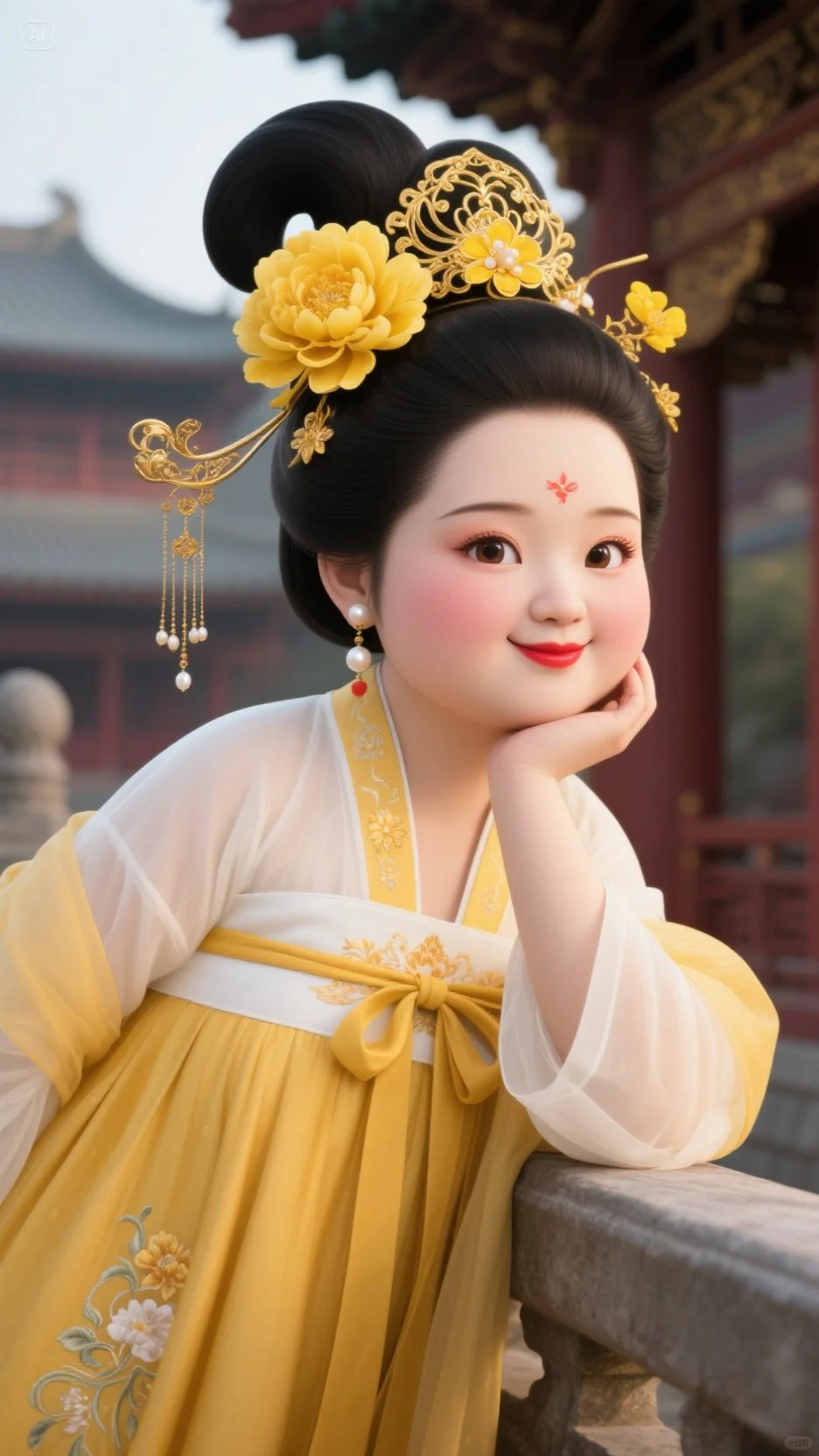 有一个姑娘叫唐朝胖小美