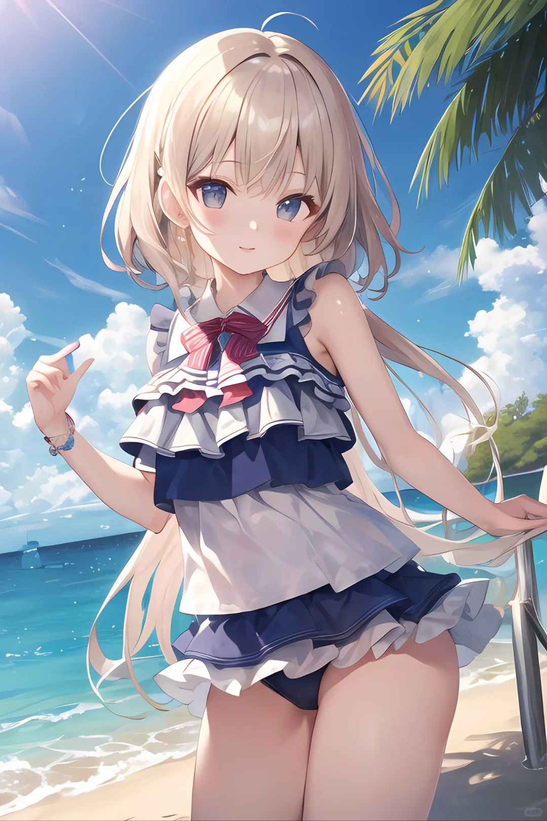 ai眼中的海边