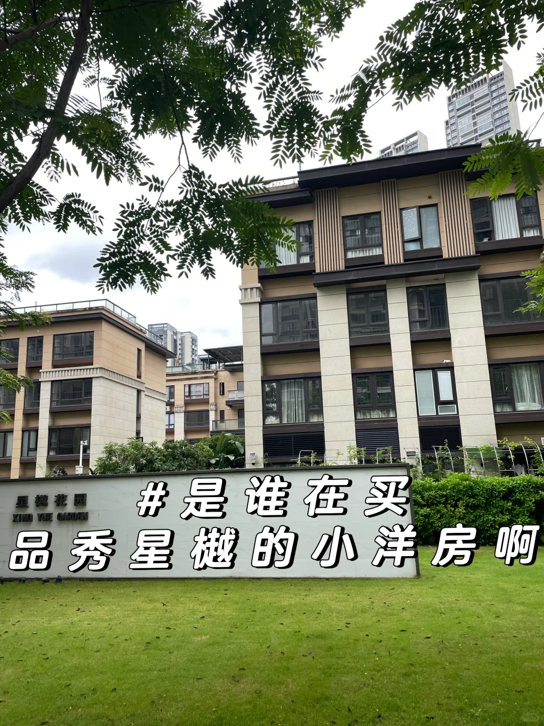 品秀星樾小洋房都是谁在买啊？