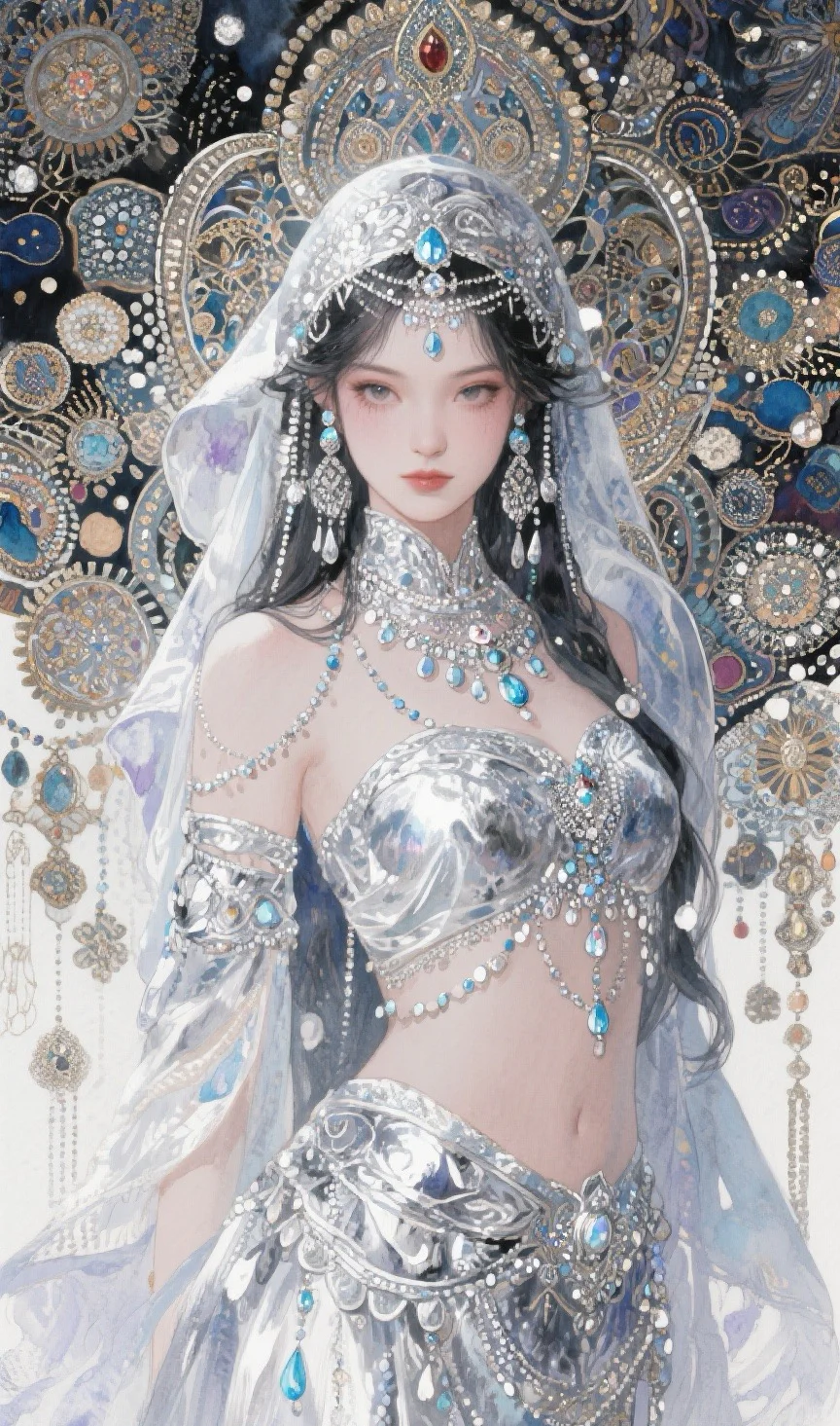异域少女（银色系）
