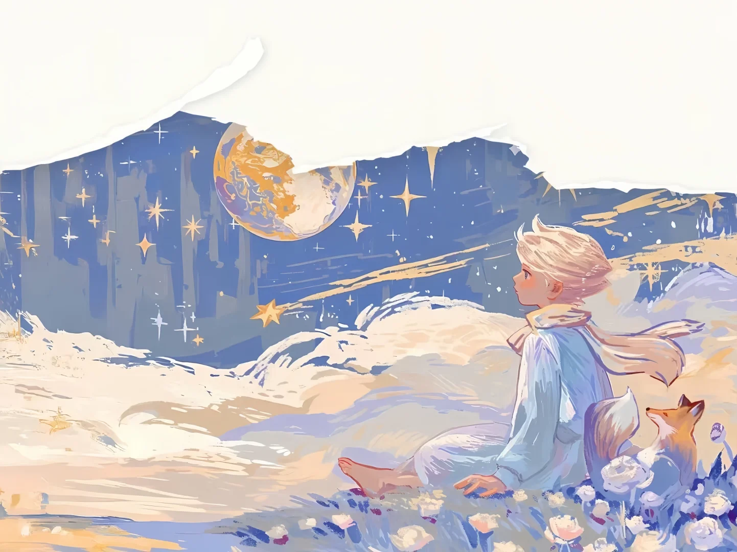 𝙒𝙚𝘾𝙝𝙖𝙩｜小王子 iPad 电脑 壁纸