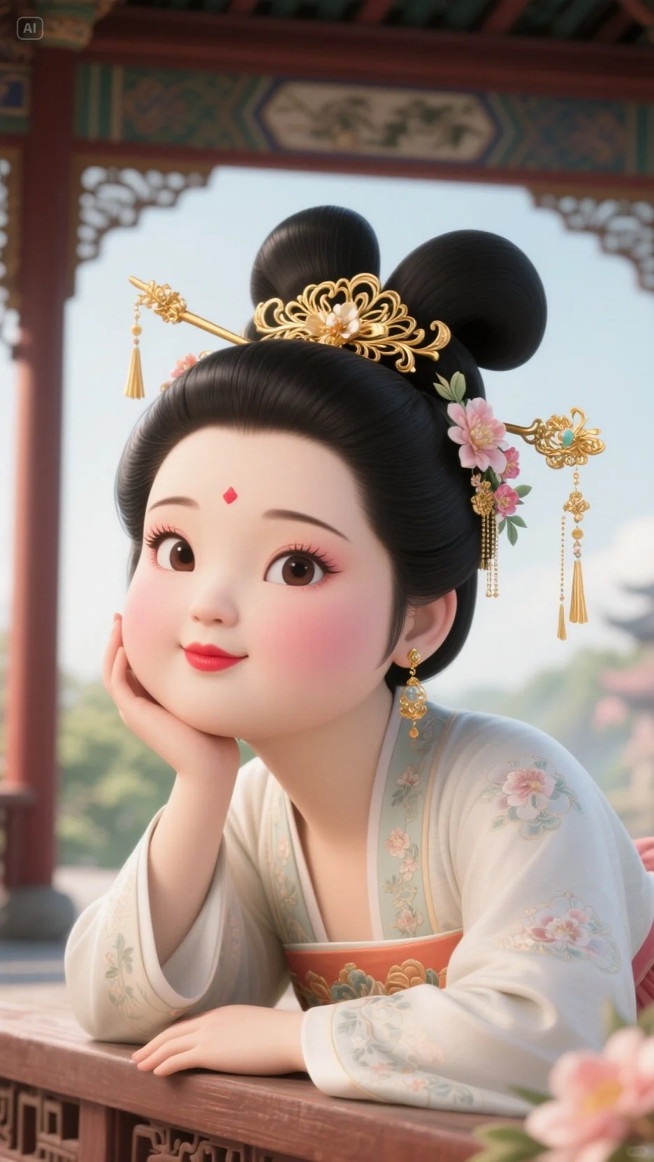 有一个姑娘叫唐朝胖小美