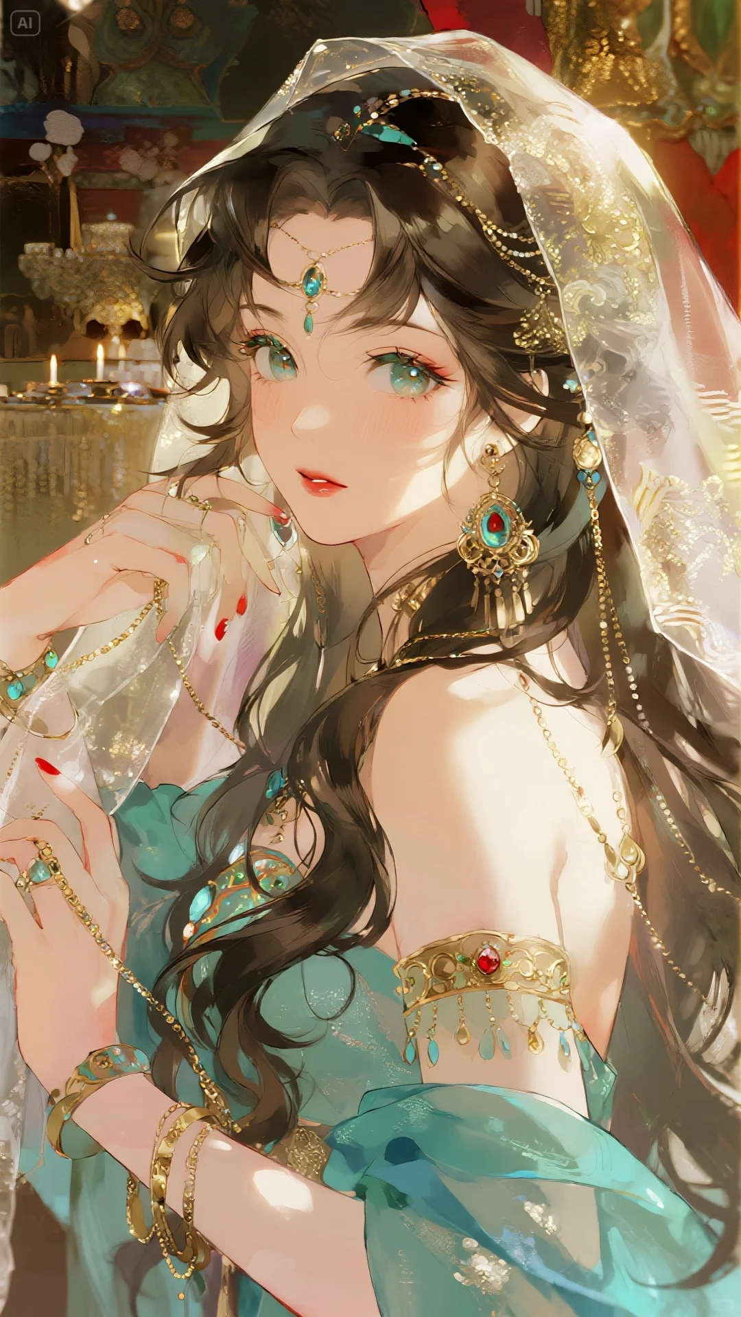 二次元 美丽的西域公主