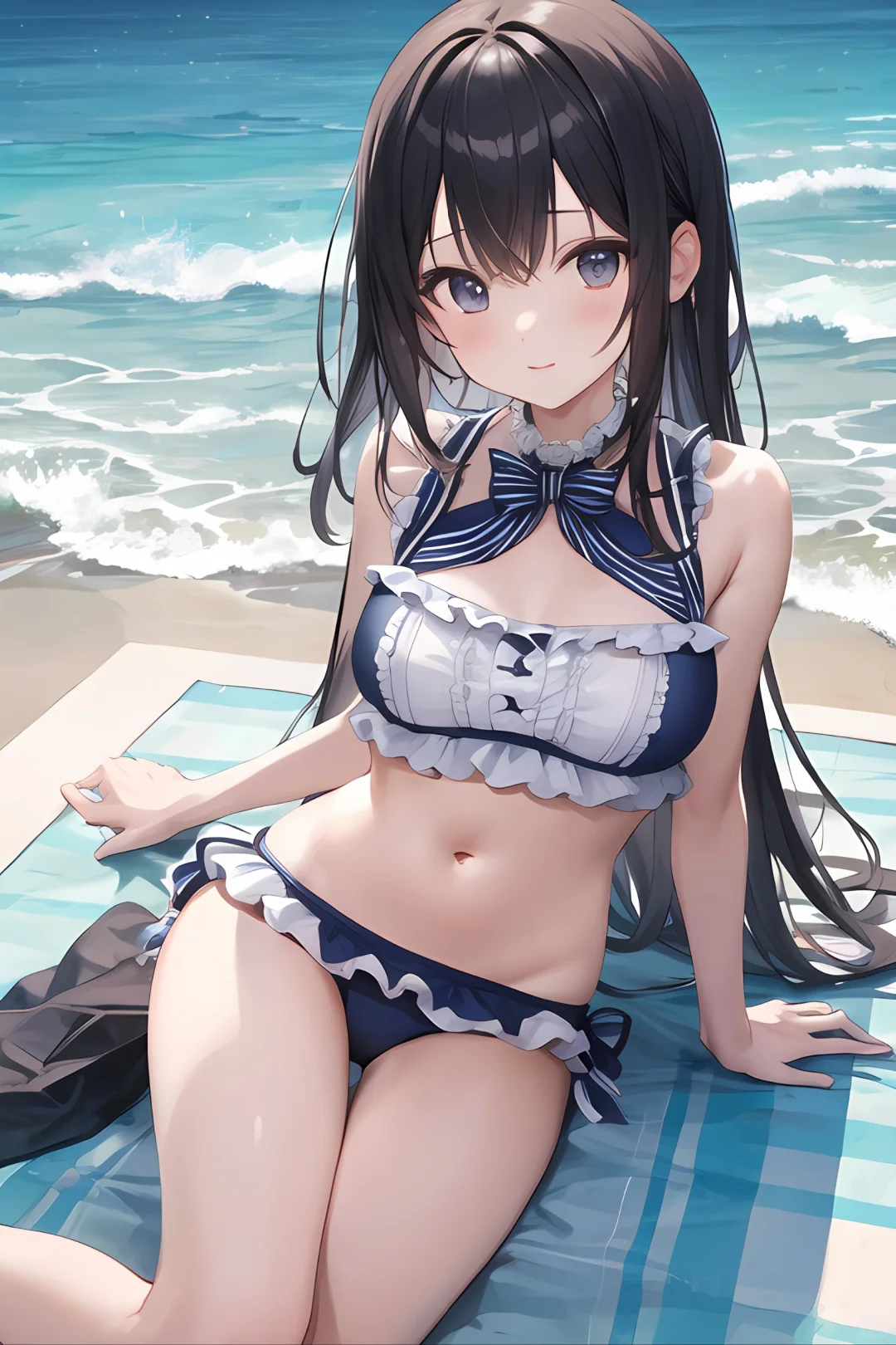 ai眼中的海边