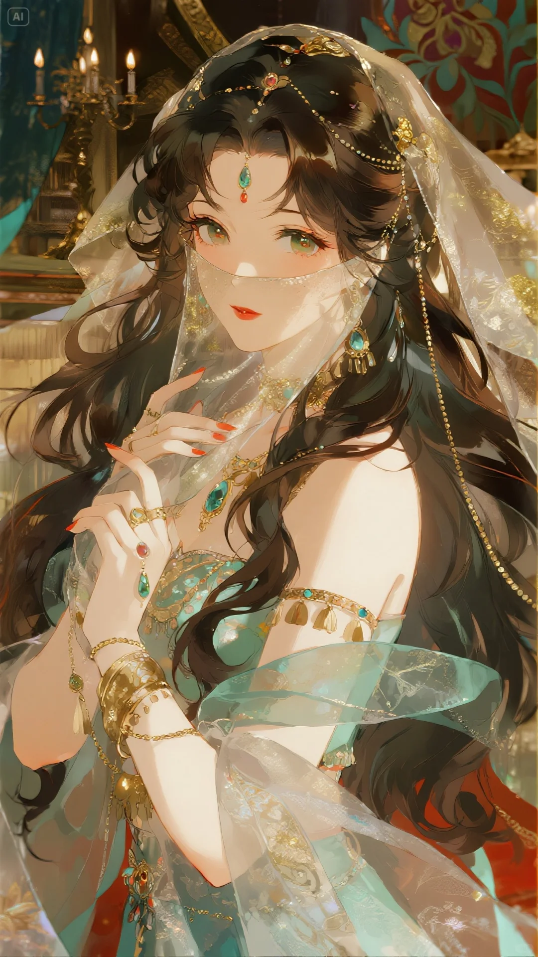 二次元 美丽的西域公主
