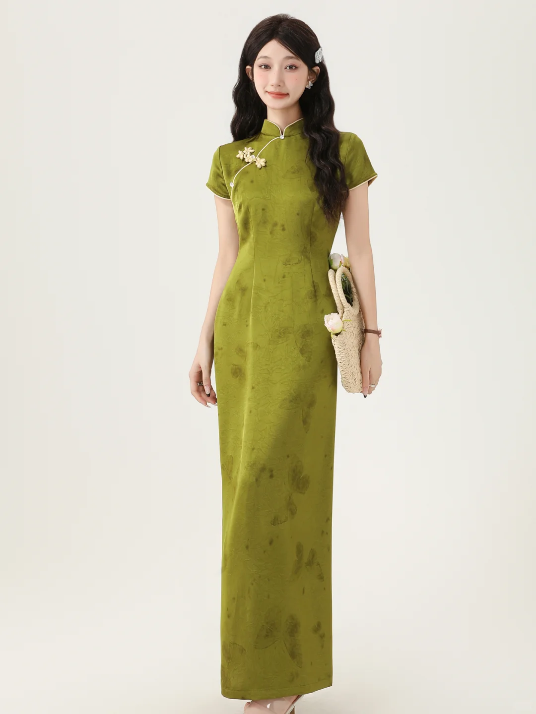 💚穿出高级感！绿色旗袍女神范👘