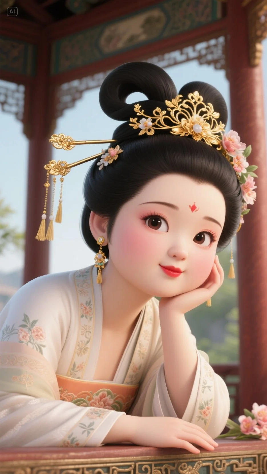 有一个姑娘叫唐朝胖小美