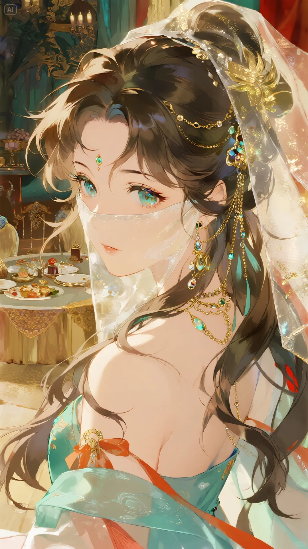 二次元 美丽的西域公主
