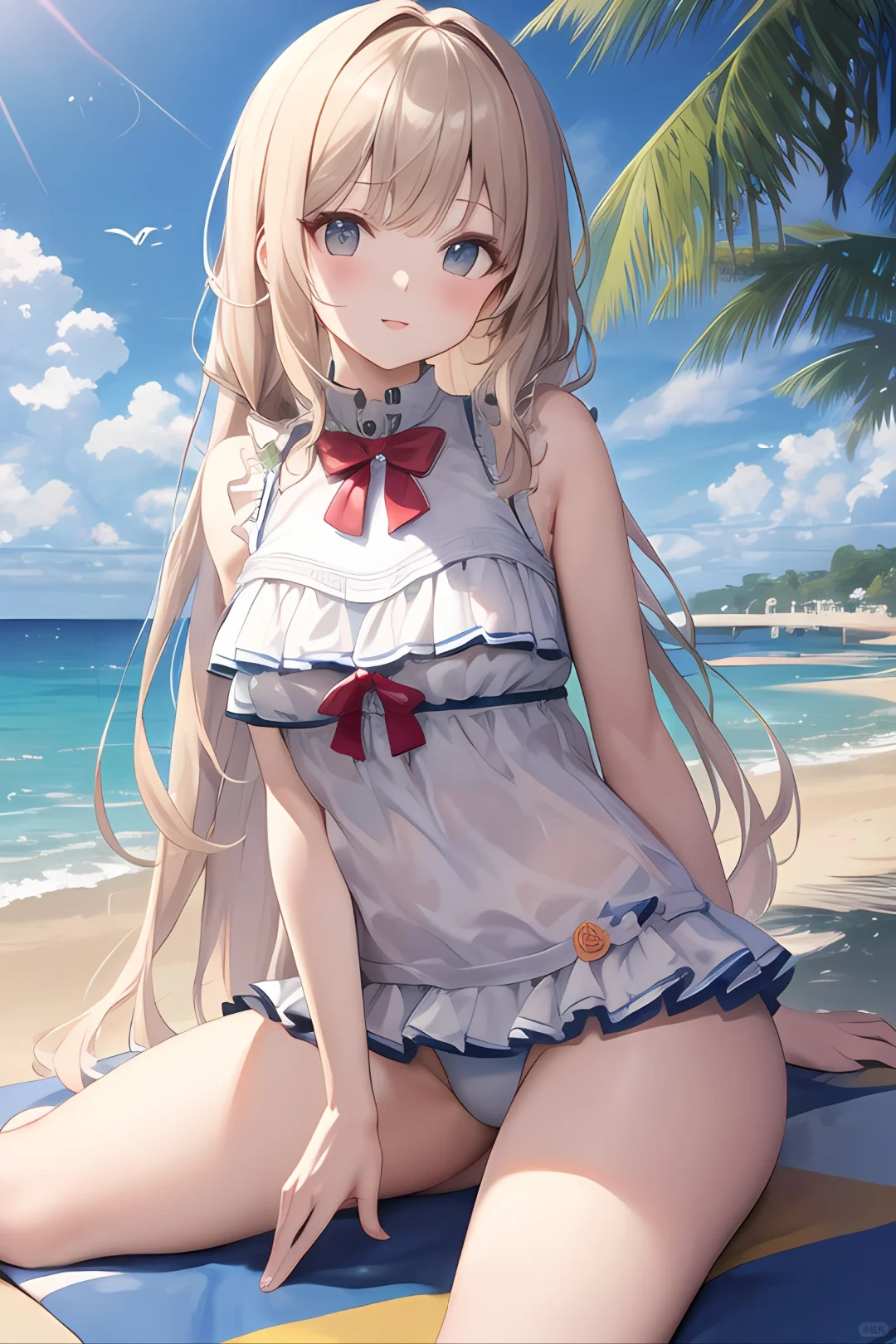 ai眼中的海边