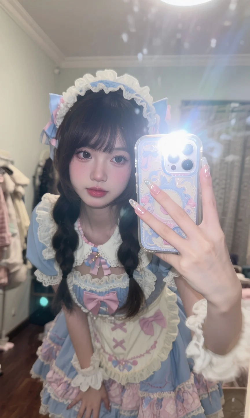 被我的lolita衣服宠幸了～